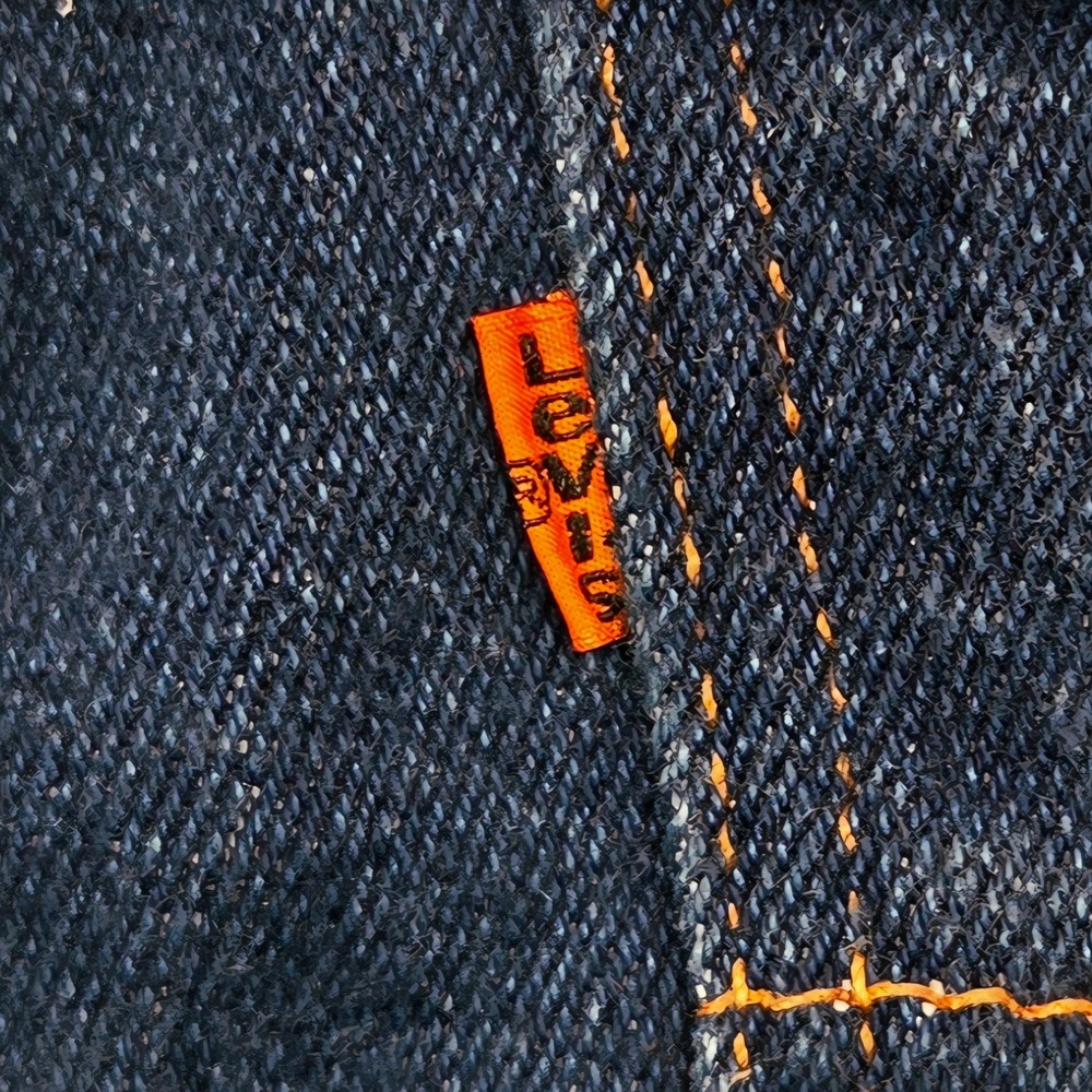 Vintage 80s Levi's 517 Orange Tab Jeans Mens 36x30 (Fits 34×25) Bootcut Made USA - Picture 5 of 14
